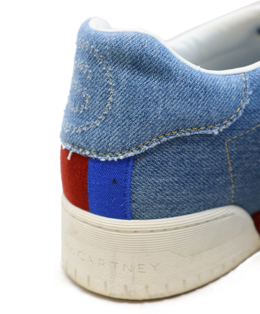 Stella McCartney Blue Denim Sneakers 5