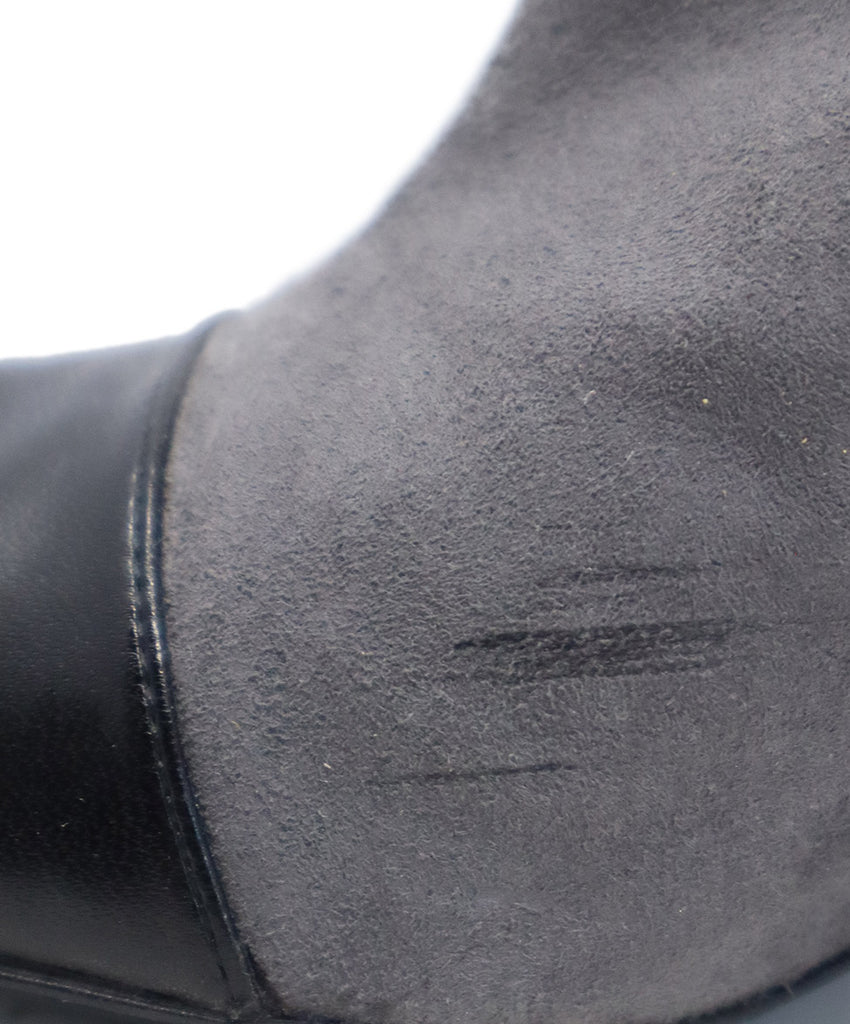 Stella McCartney Grey Suede & Black Leather Booties 5