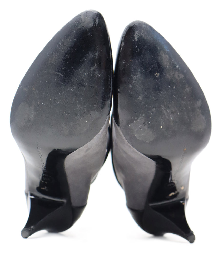 Stella McCartney Grey Suede & Black Leather Booties 3