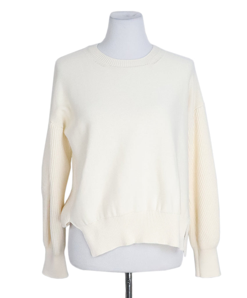 Stella McCartney Ivory Cotton Sweater 