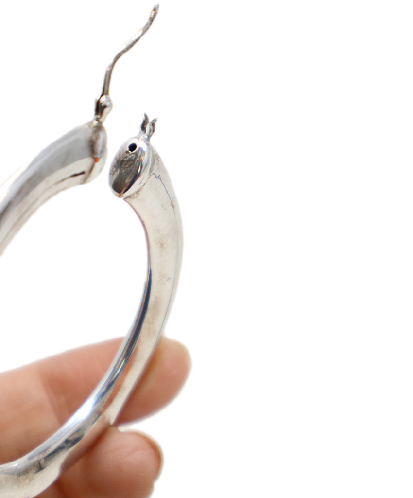 Sterling Silver Hoop Earrings 4