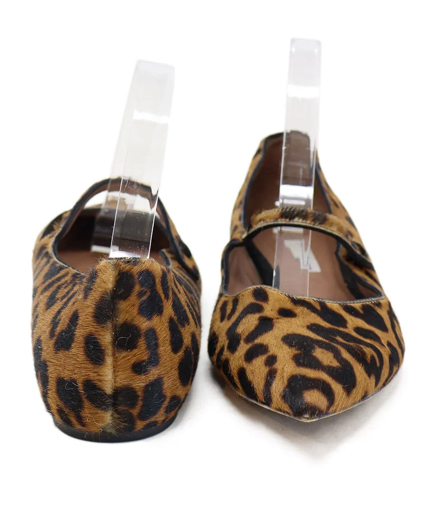Tabitha Simmons Leopard Print Flats sz 10.5 - Michael's Consignment NYC