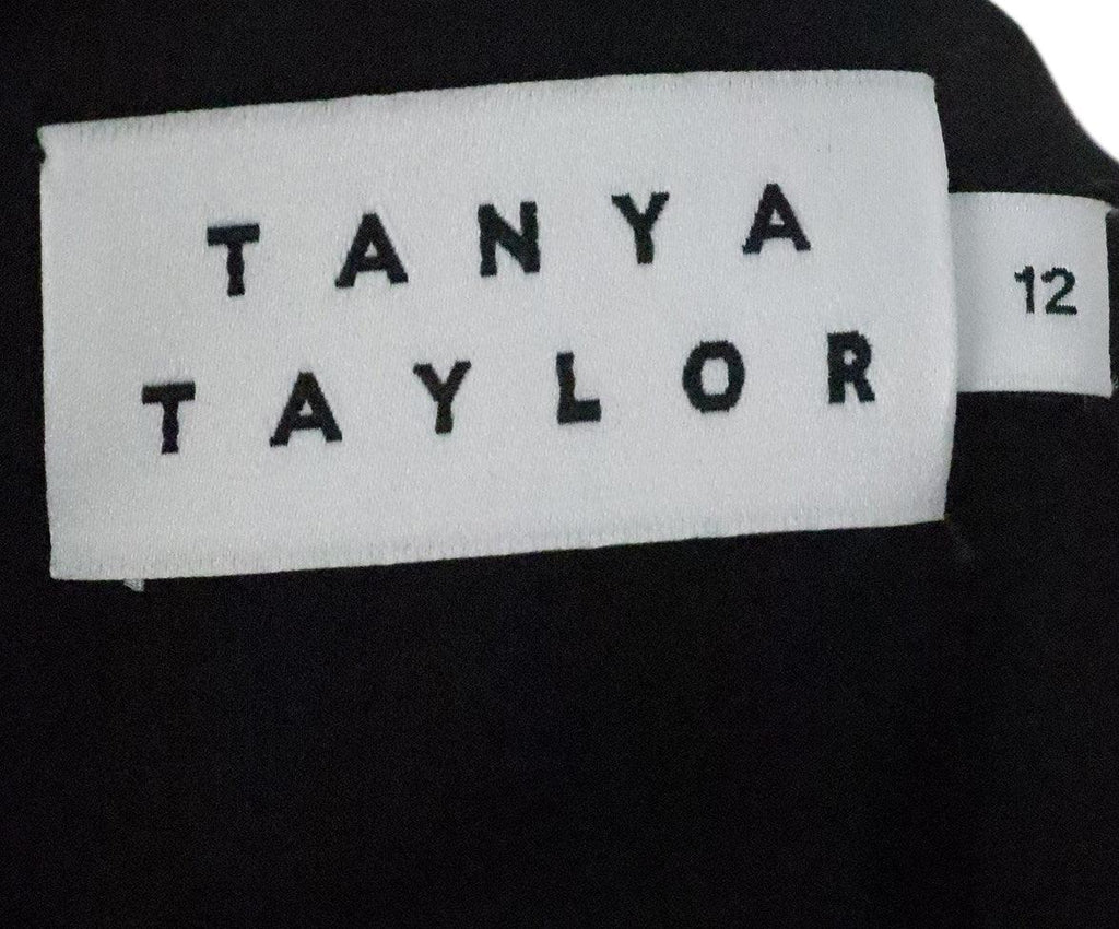 Tanya Taylor Black & Pink Floral Dress sz 12 - Michael's Consignment NYC