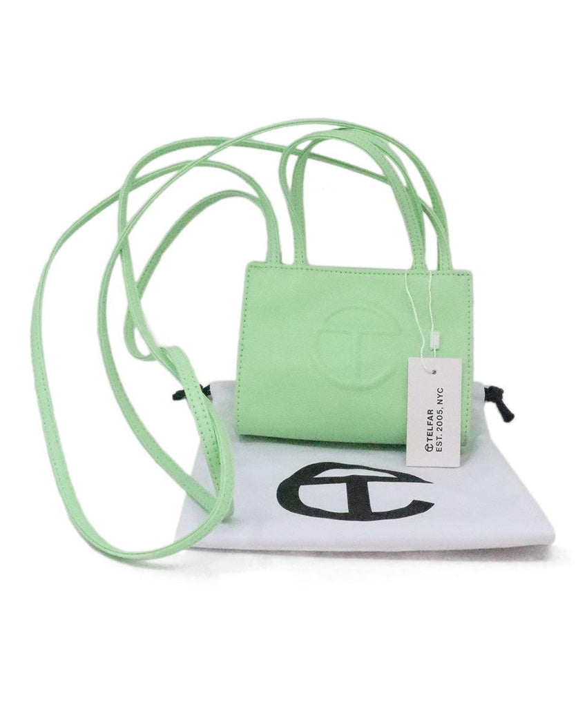 Telfar Lime Green Crossbody Bag - Michael's Consignment NYC