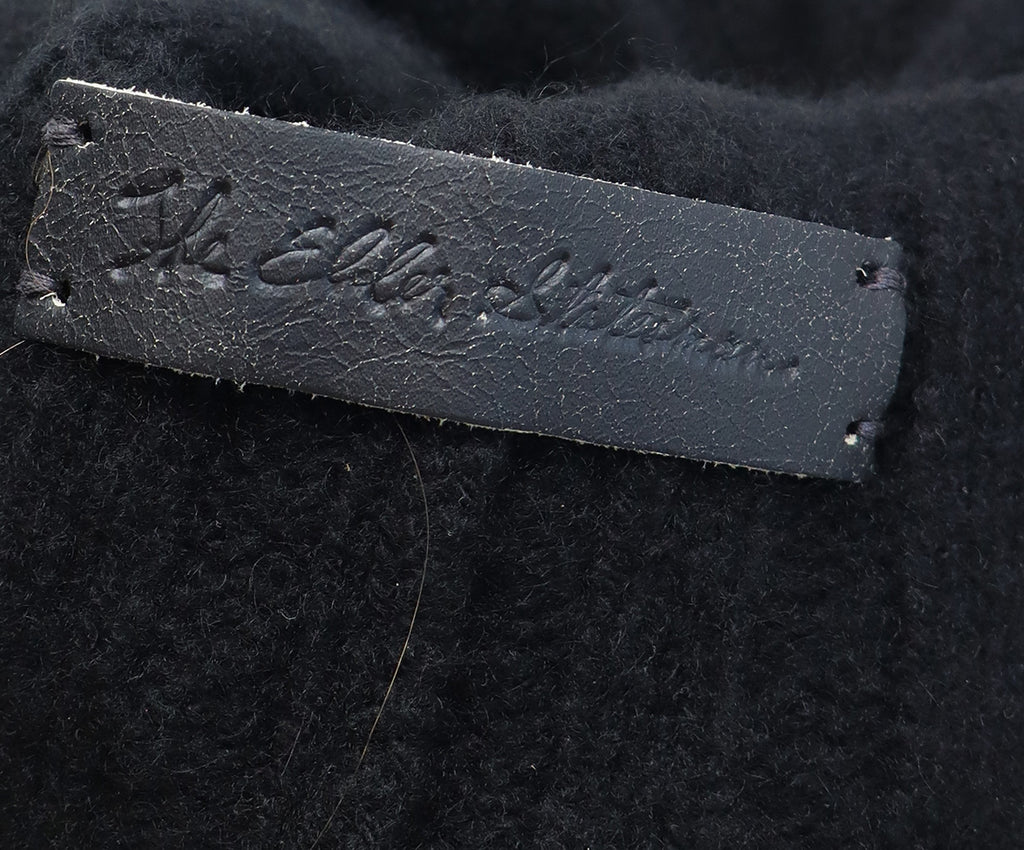 The Elder Statesman Black Cashmere Hat 3