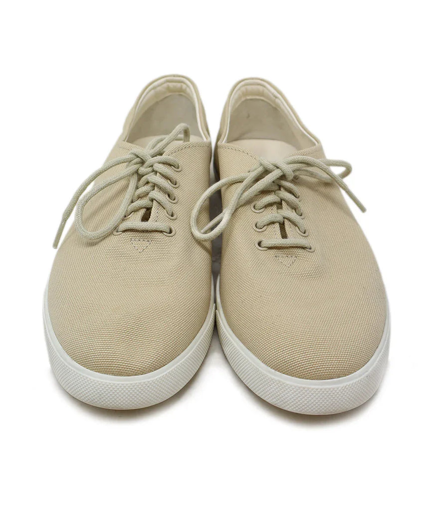 The Row Neutral Lace-Up Sneakers sz 5 - Michael's Consignment NYC
