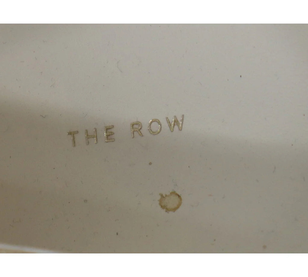 The Row Neutral Lace-Up Sneakers sz 5 - Michael's Consignment NYC