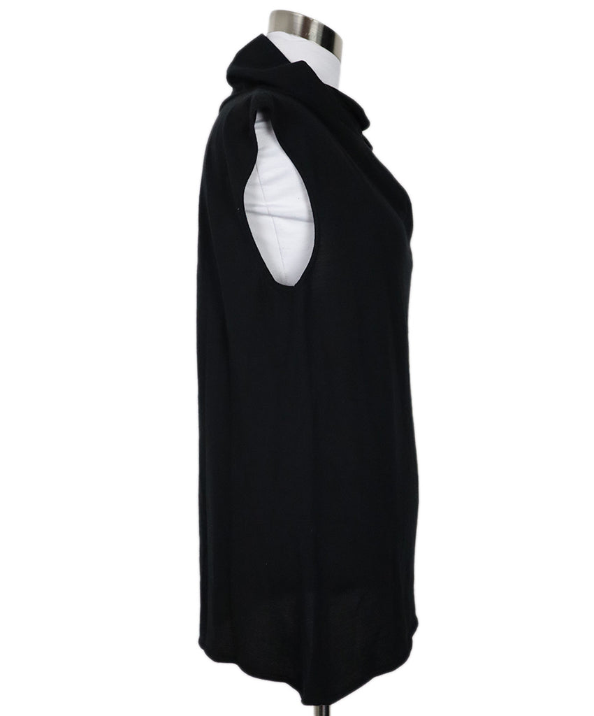 The Row Black Cashmere Sleeveless Top 1