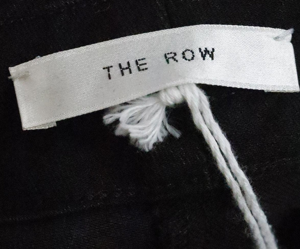 The Row Black Cotton Pants sz 10 - Michael's Consignment NYC