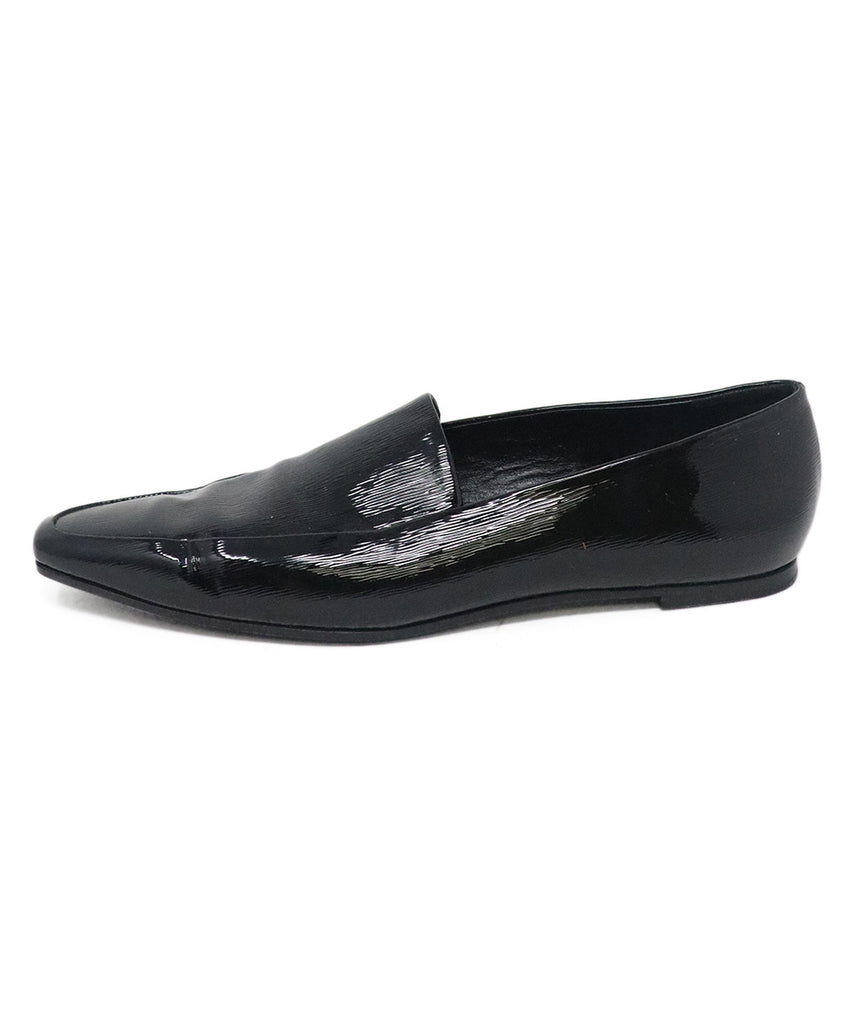 The Row Black Patent Leather Loafers 1