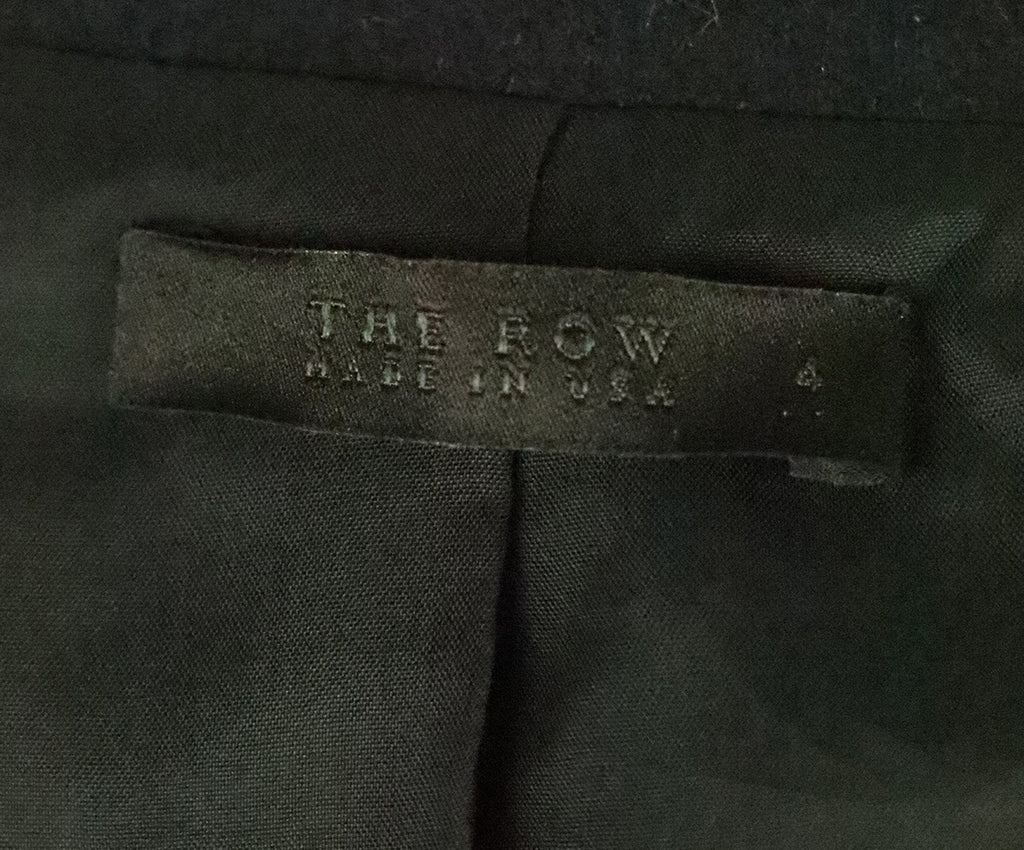 The Row Navy Wool Jacket 3
