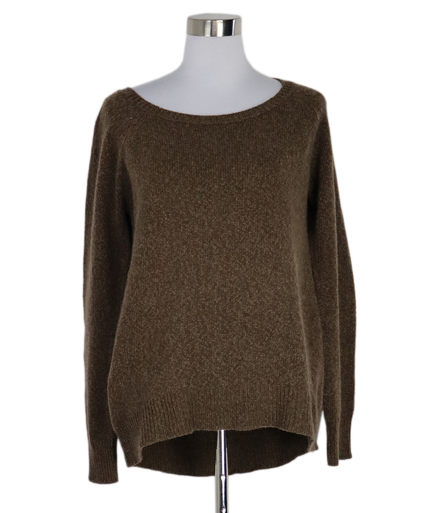The Row Brown Cashmere Sweater 