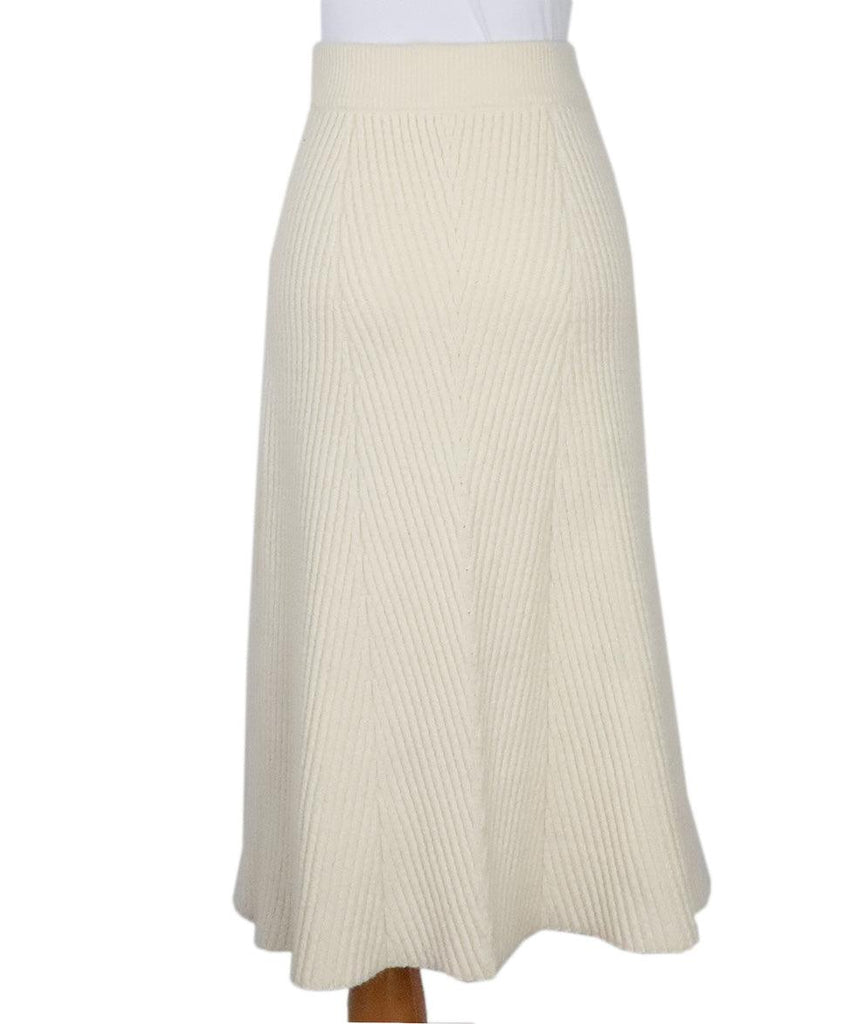 The Row Cream Knit Skirt sz 4 - Michael's Consignment NYC