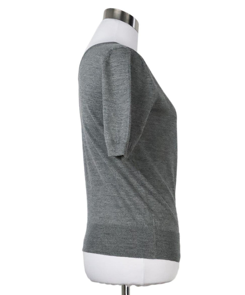The Row Grey Wool Sweater sz 0 - Michael's Consignment NYC