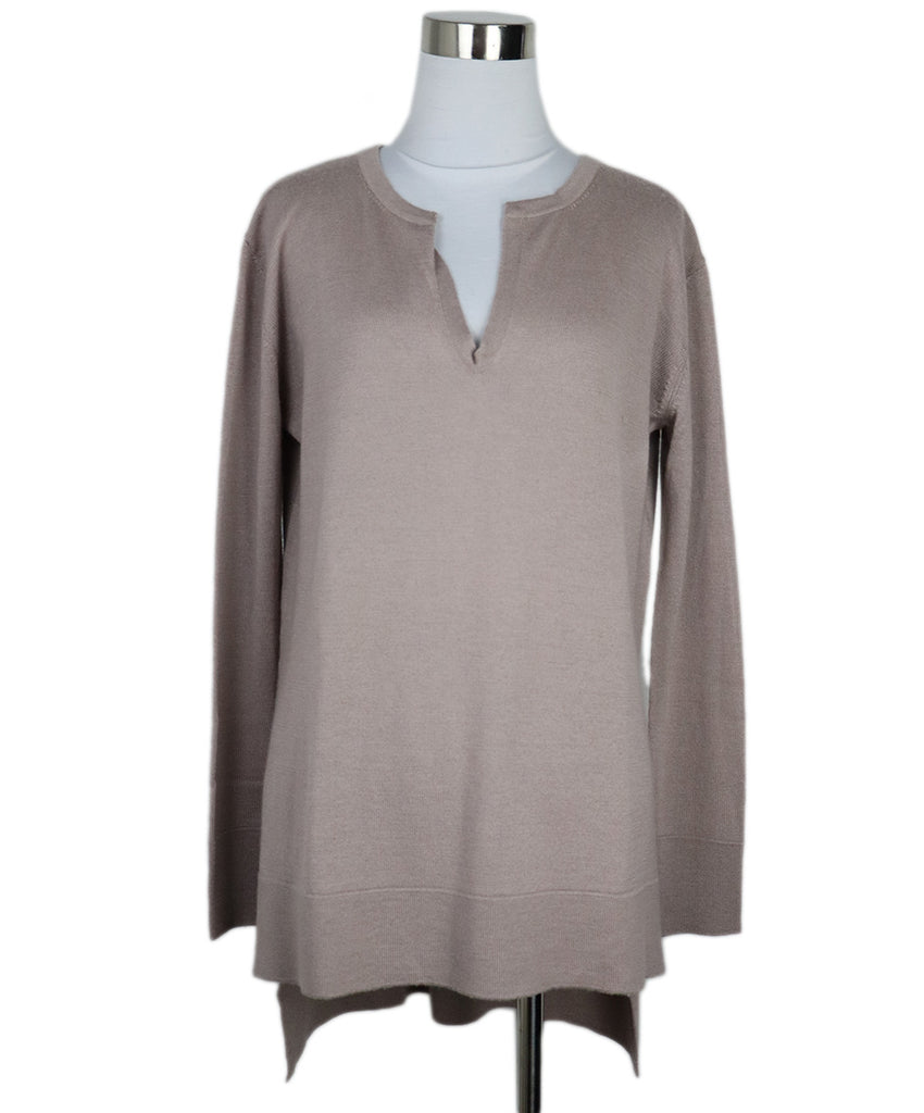 The Row Pink Oyster Cashmere Sweater 