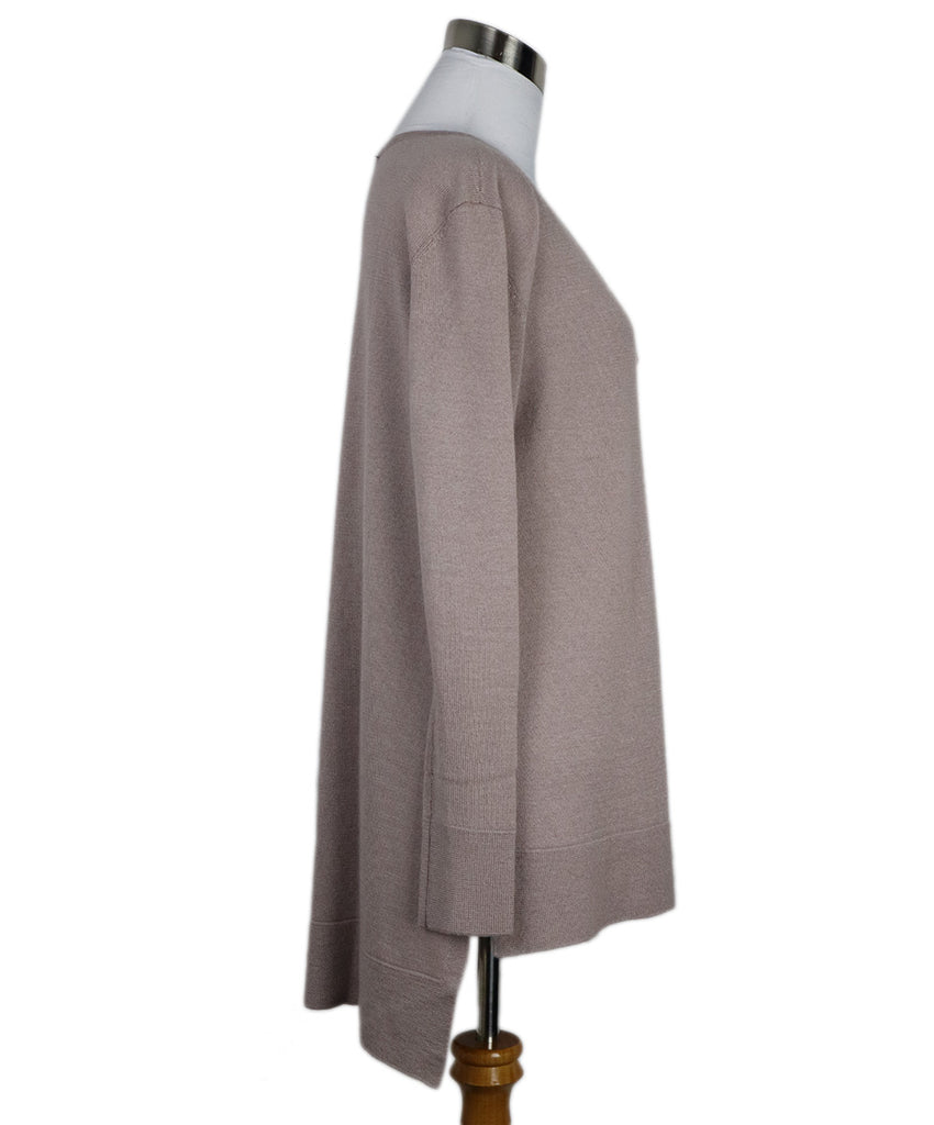 The Row Pink Oyster Cashmere Sweater 1