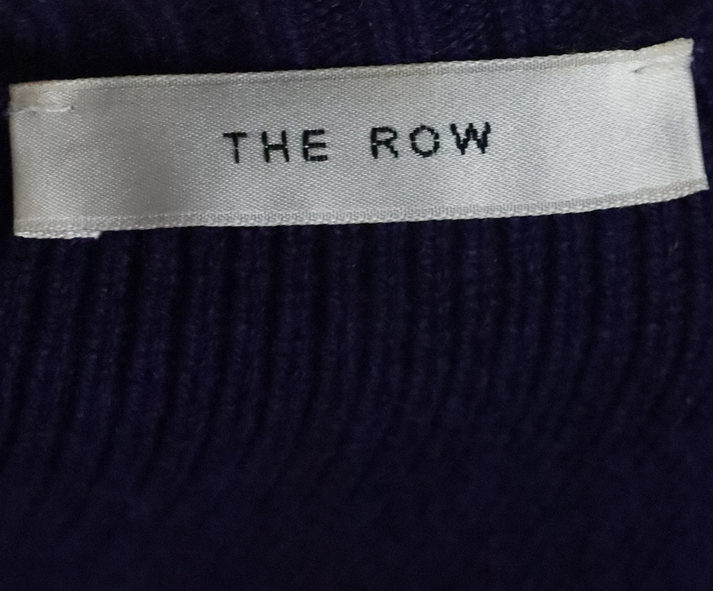 The Row Purple Cashmere Sweater 3