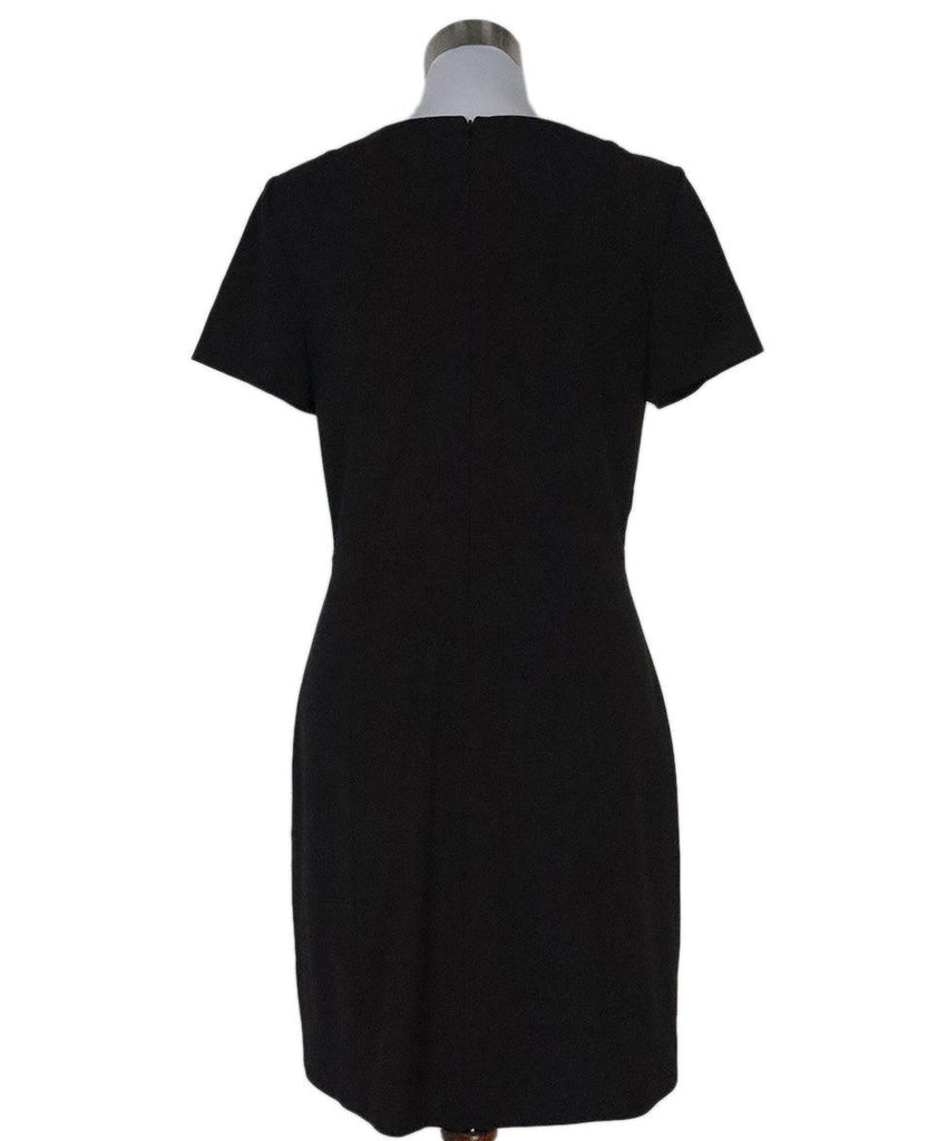 Theory Black Wool Dress sz 6 - Michael's Consignment NYC