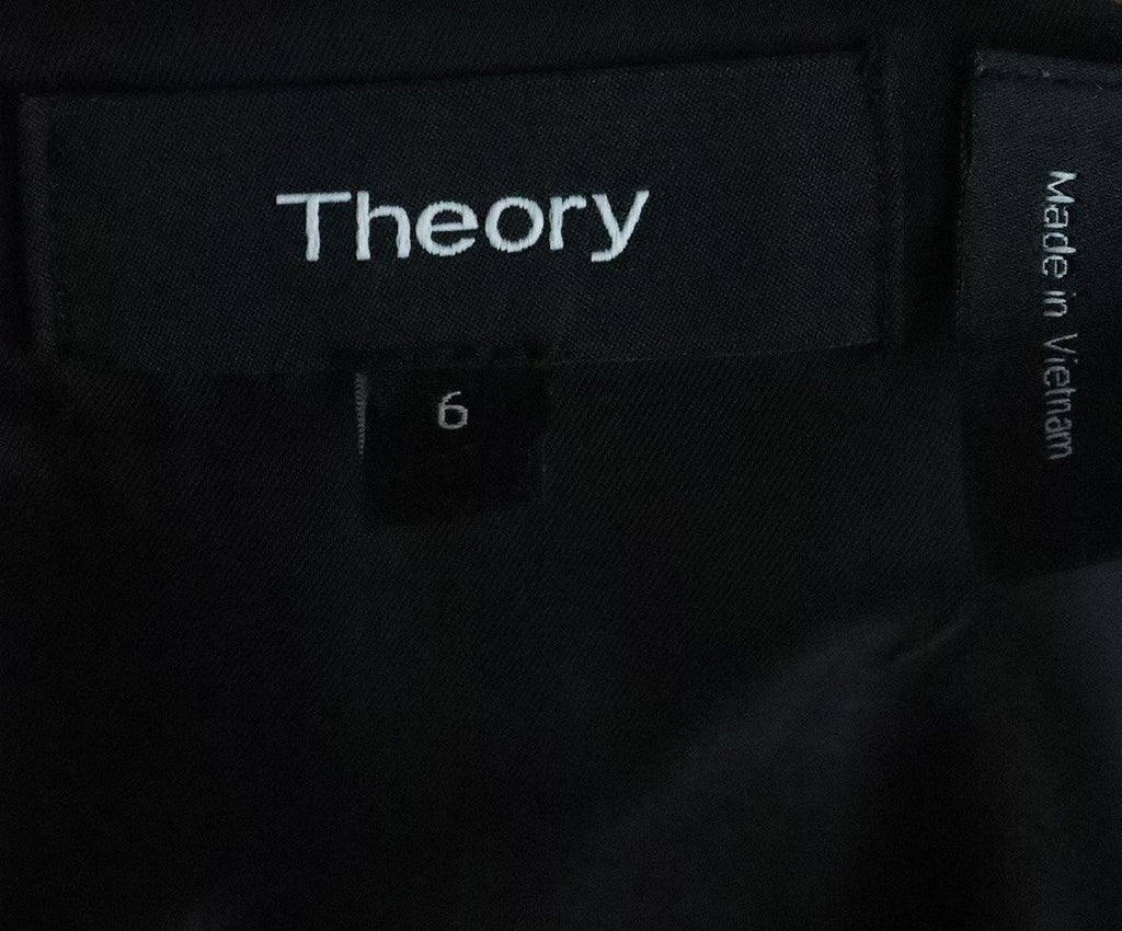 Theory Black Wool Dress sz 6 - Michael's Consignment NYC