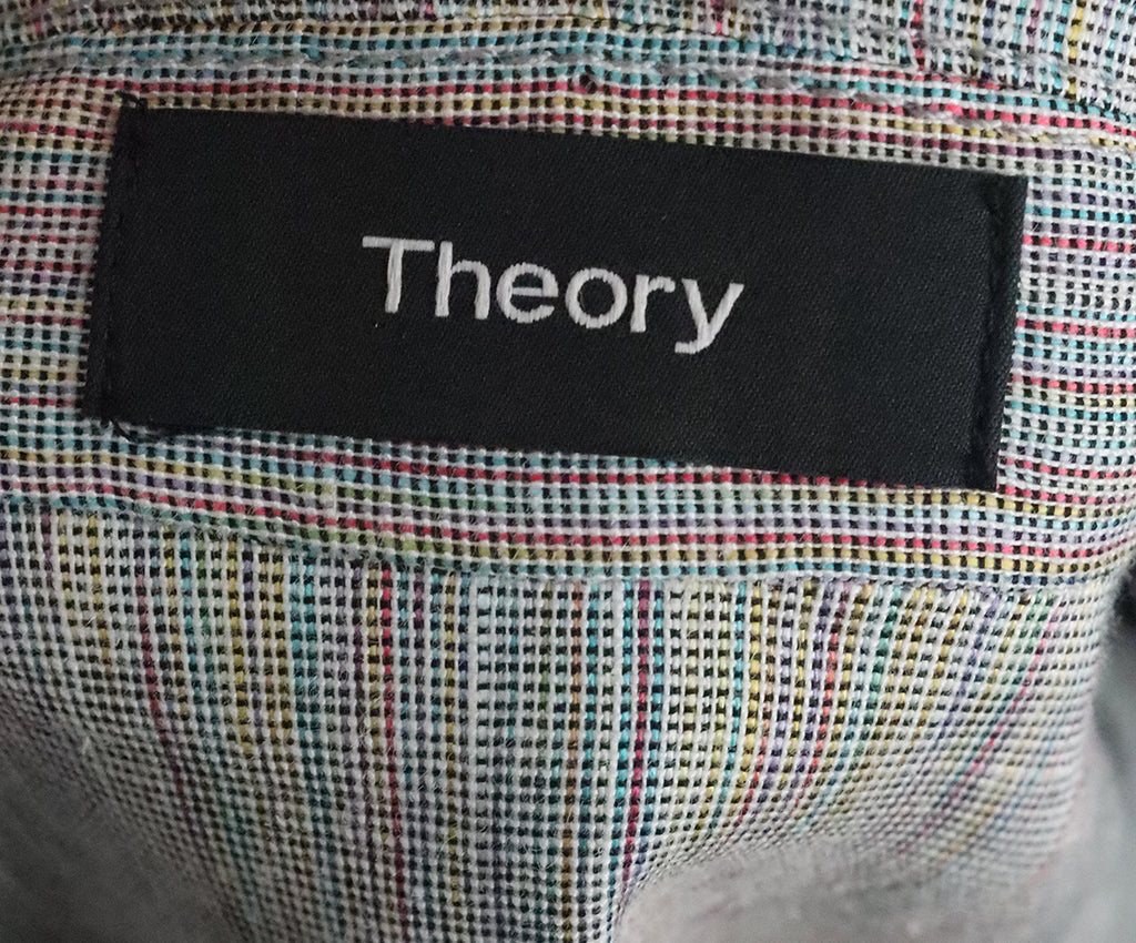 Theory Multicolor Striped Jacket 3