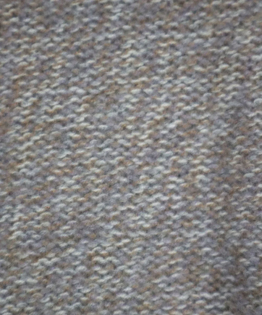 Theory Grey Purple & Orange Cashmere Sweater sz 10 - Michael's Consignment NYC