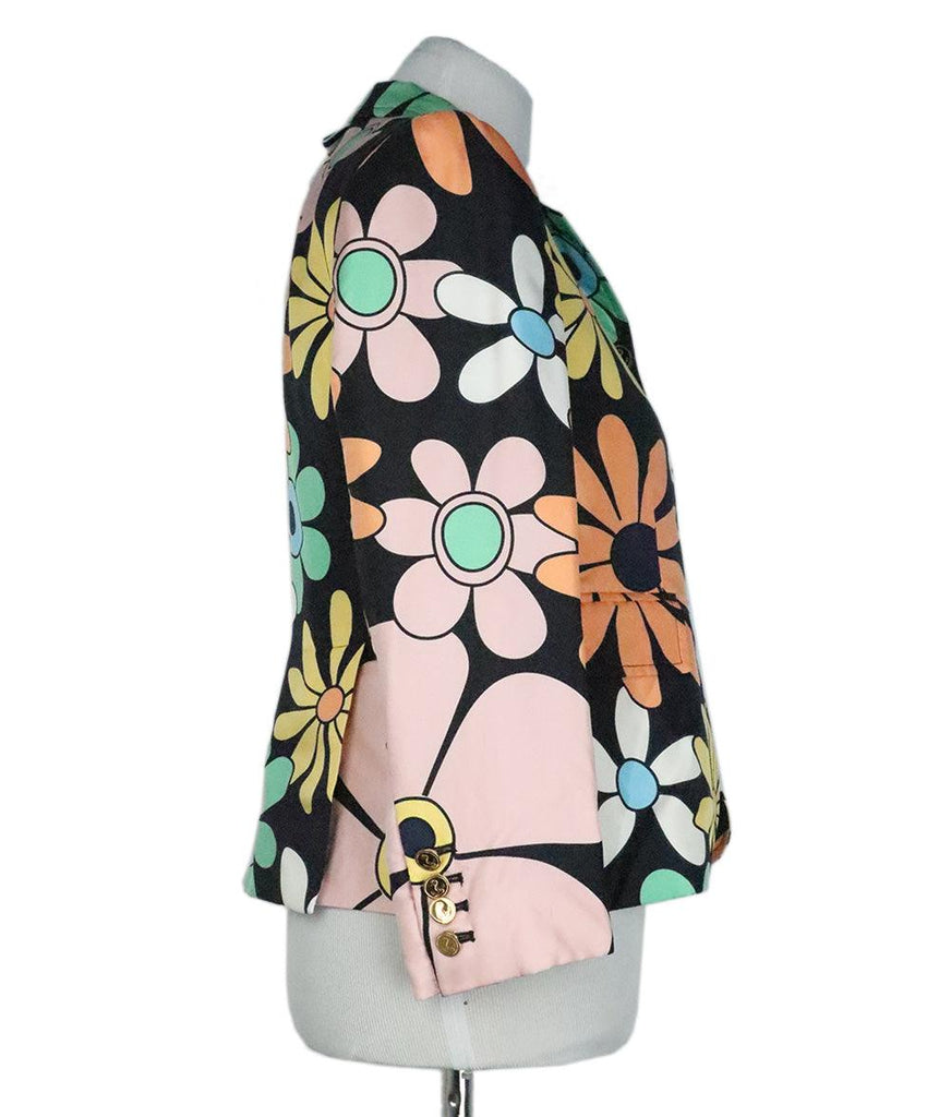 Thom Browne Multicolor Floral Print Jacket 1
