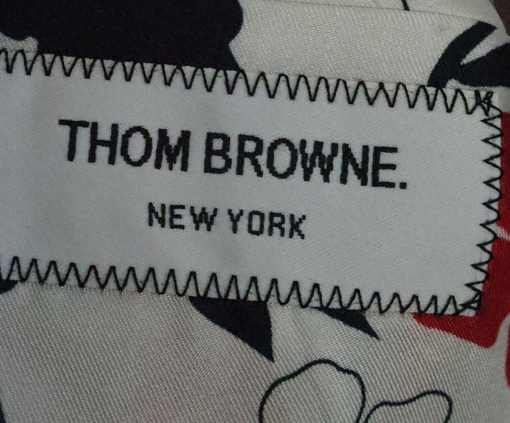 Thom Browne Multicolor Floral Print Jacket 3