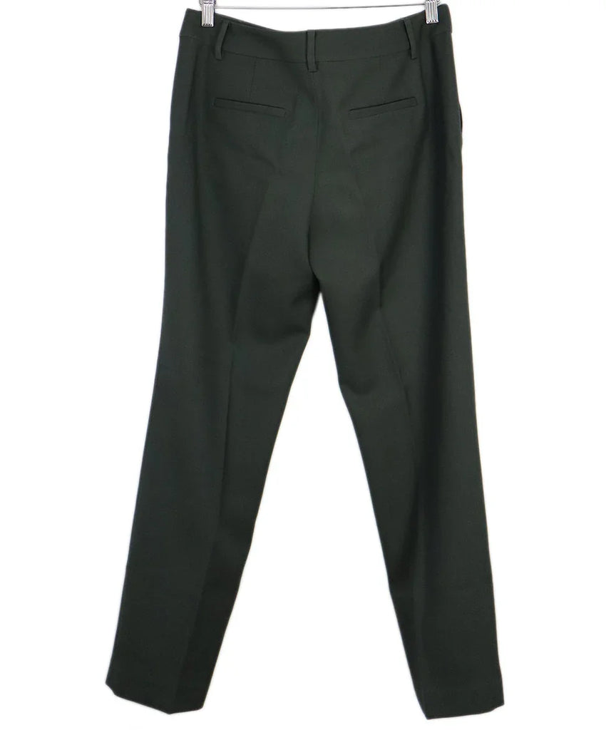 Tibi Sage Green Wool Pants sz 6 - Michael's Consignment NYC