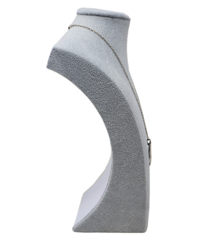 Tiffany & Co. Vintage Sterling Silver Leaf Necklace 1