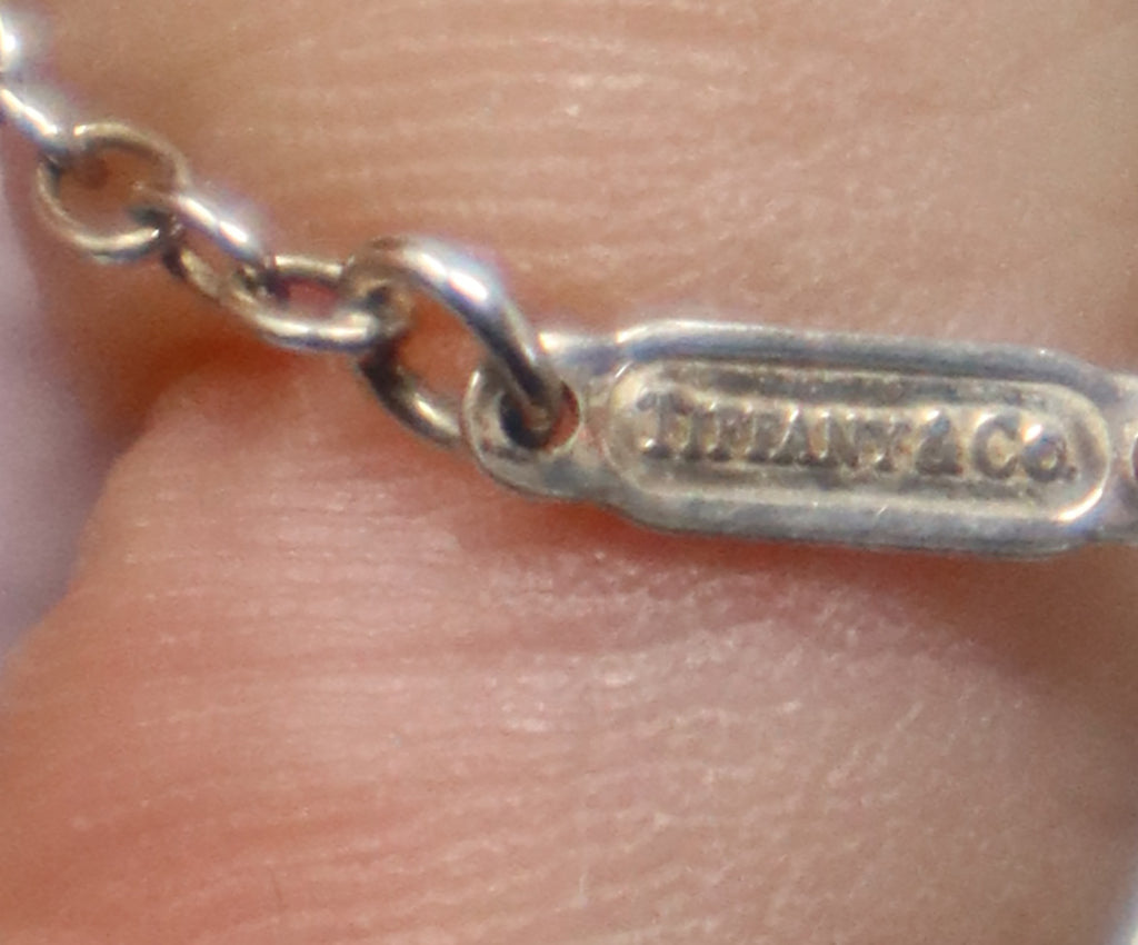 Tiffany & Co. Vintage Sterling Silver Leaf Necklace 4