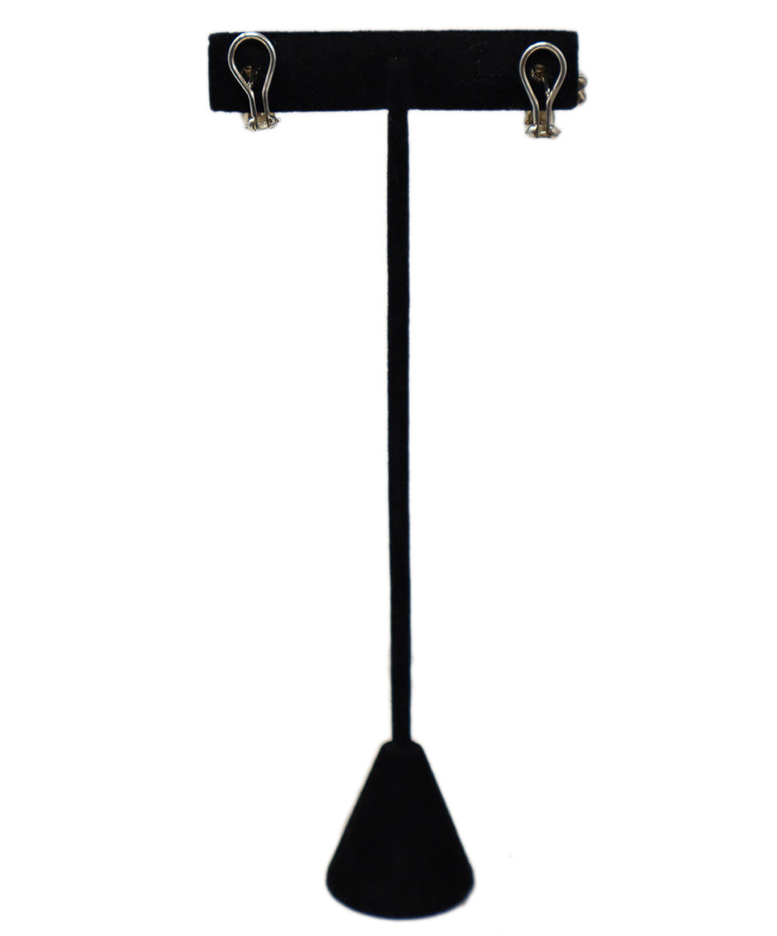 Tiffany & Co. Vintage Sterling Silver Signature X Earrings 2