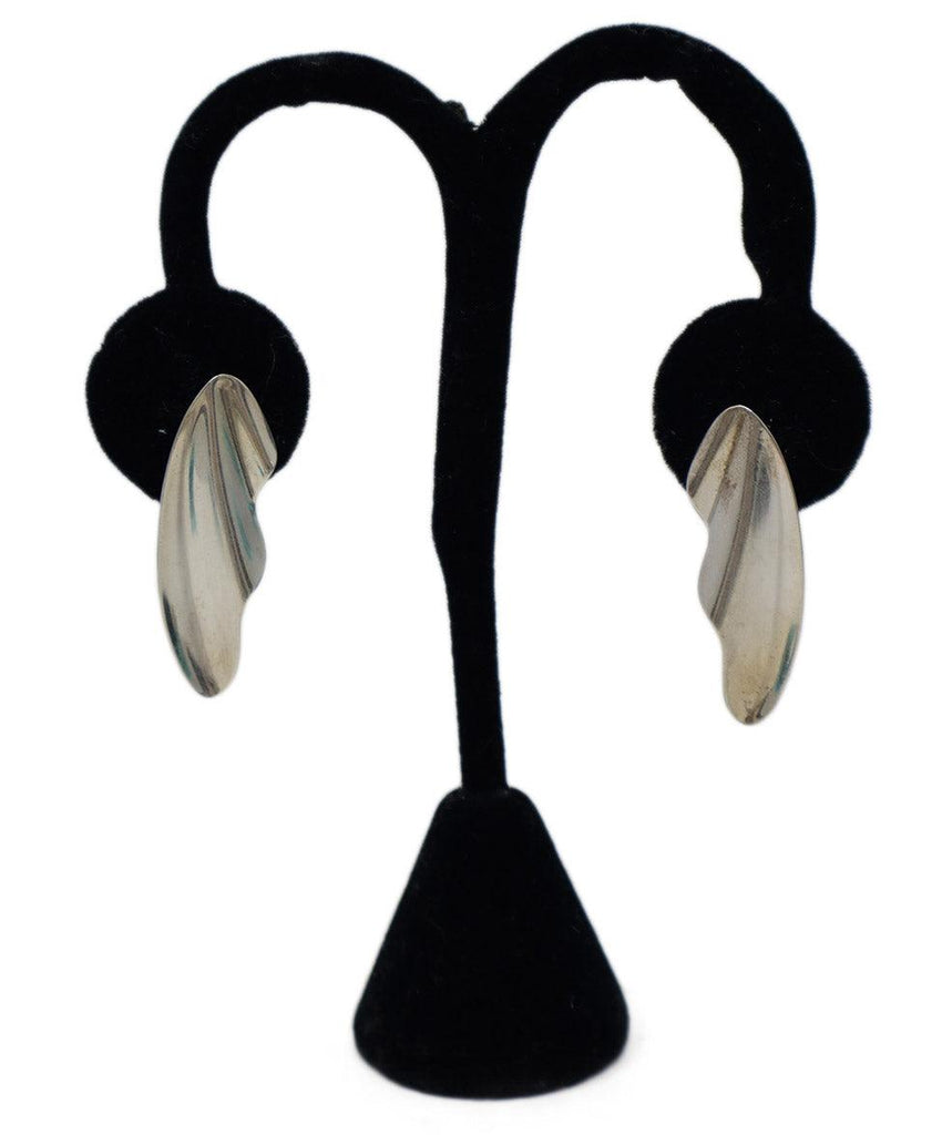 Tiffany & Co. x Elsa Peretti Sterling Silver Earrings 