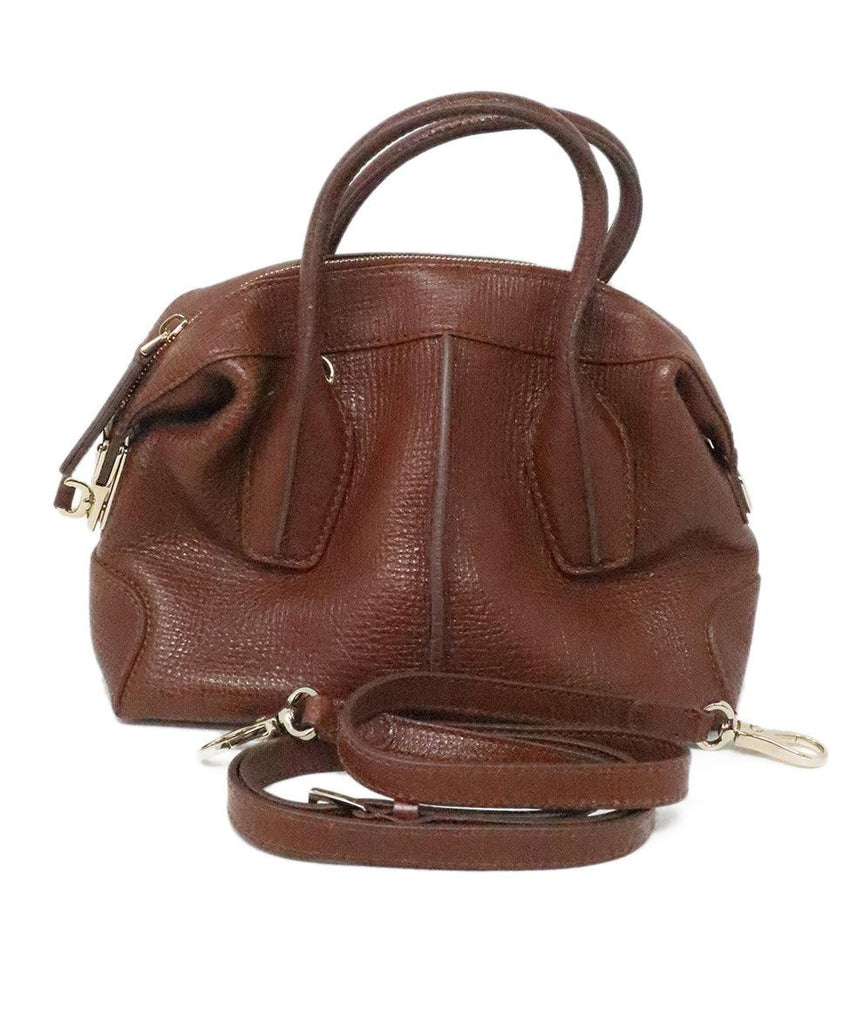 Tod's Brown Leather Crossbody - Michael's Consignment NYC