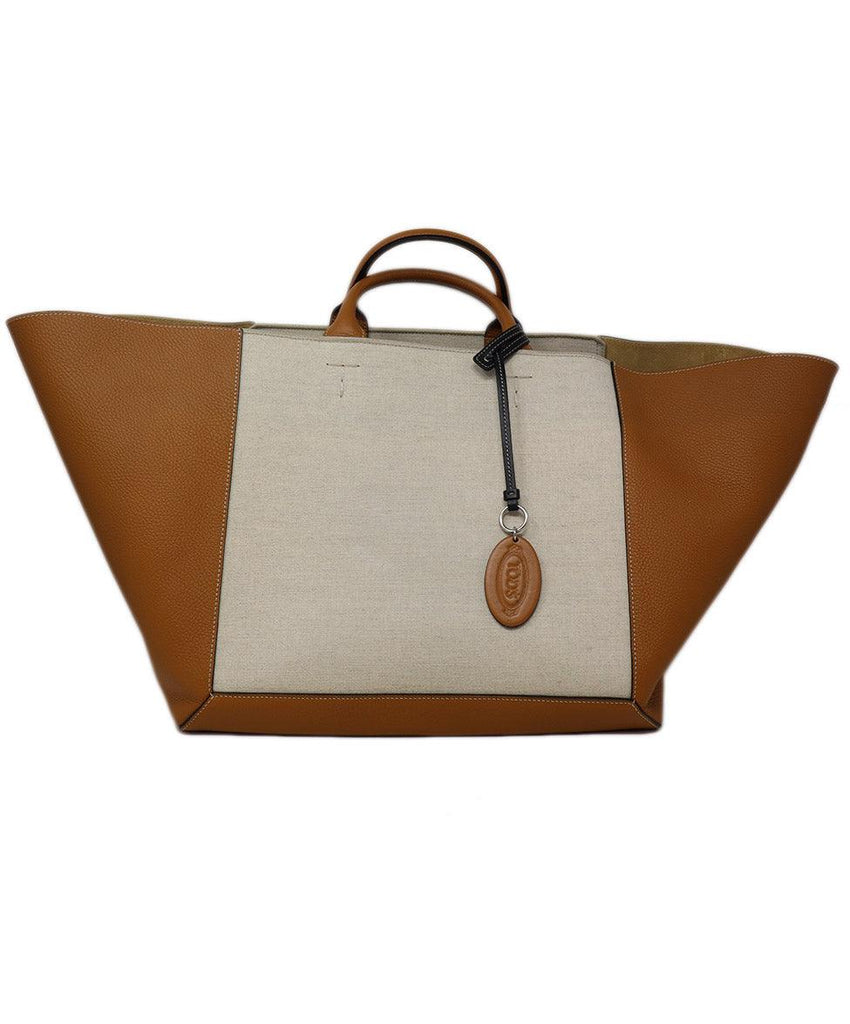 Tod's Canvas Large Double Up Bag 1