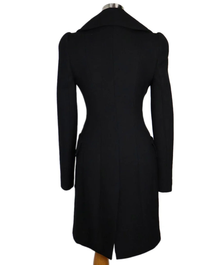 Tom Ford Black Wool Coat sz 2 - Michael's Consignment NYC