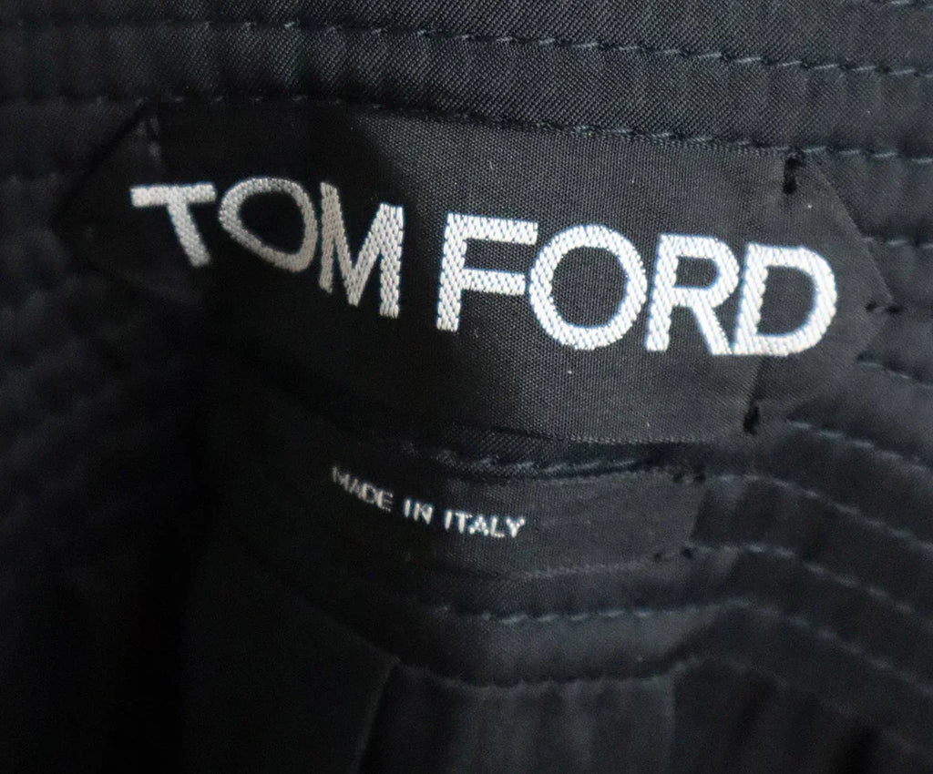 Tom Ford Black Wool Coat sz 2 - Michael's Consignment NYC