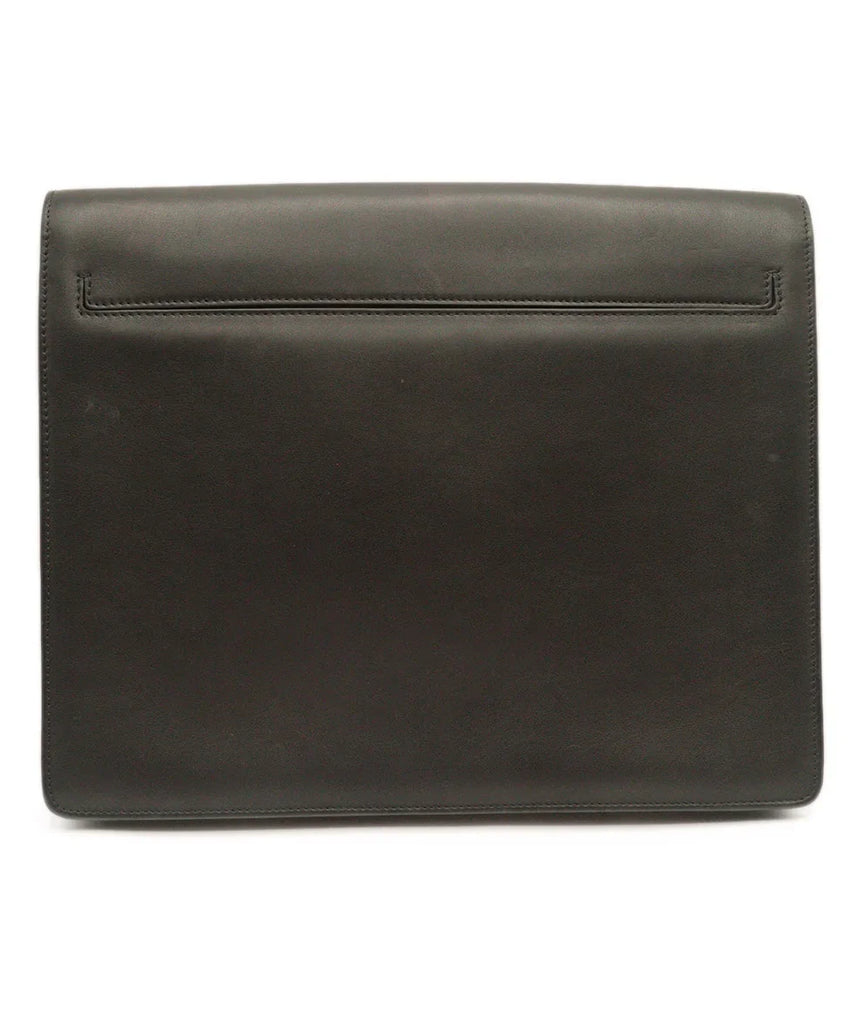 Tom Ford Black Leather Large Clutch - Michael's Consignment NYC