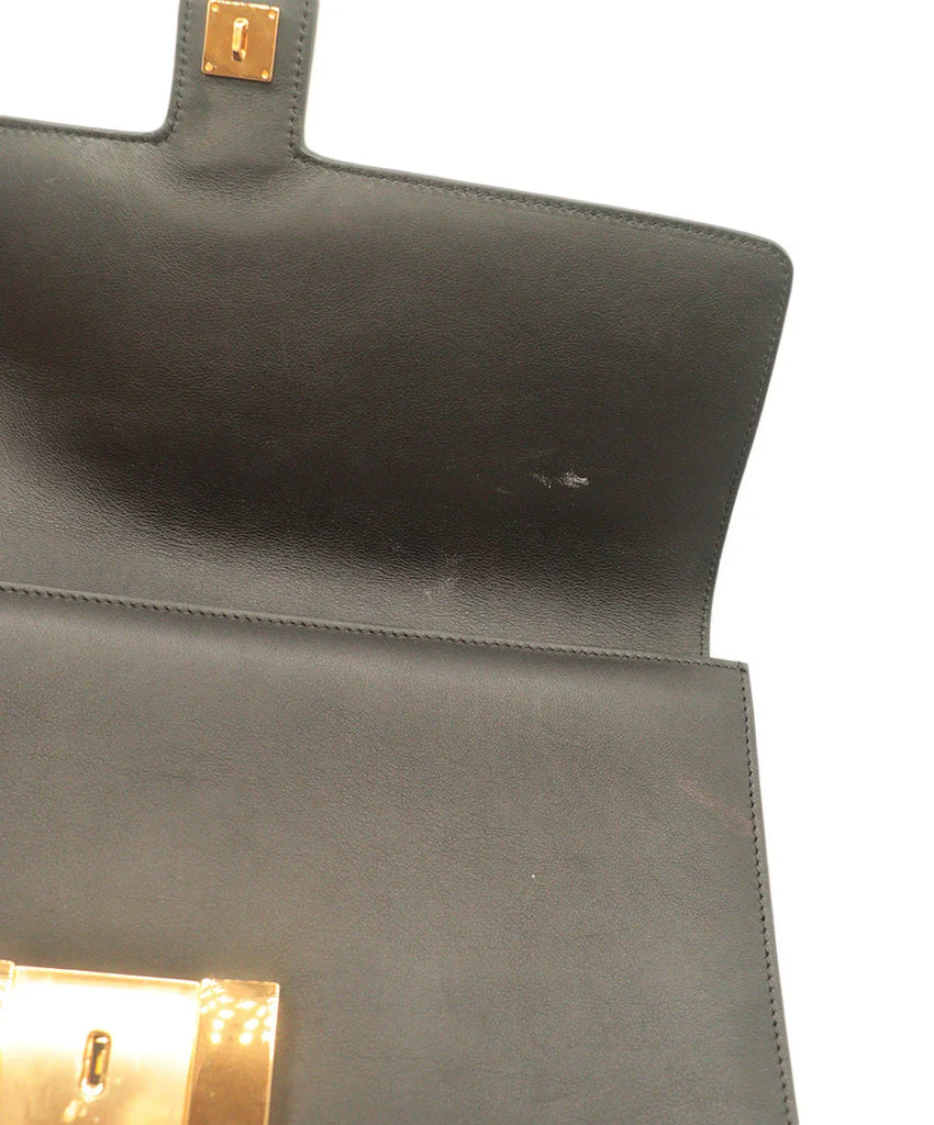 Tom Ford Black Leather Large Clutch - Michael's Consignment NYC