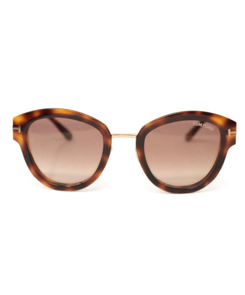 Tom Ford Brown Tortoise Shell Sunglasses - Michael's Consignment NYC