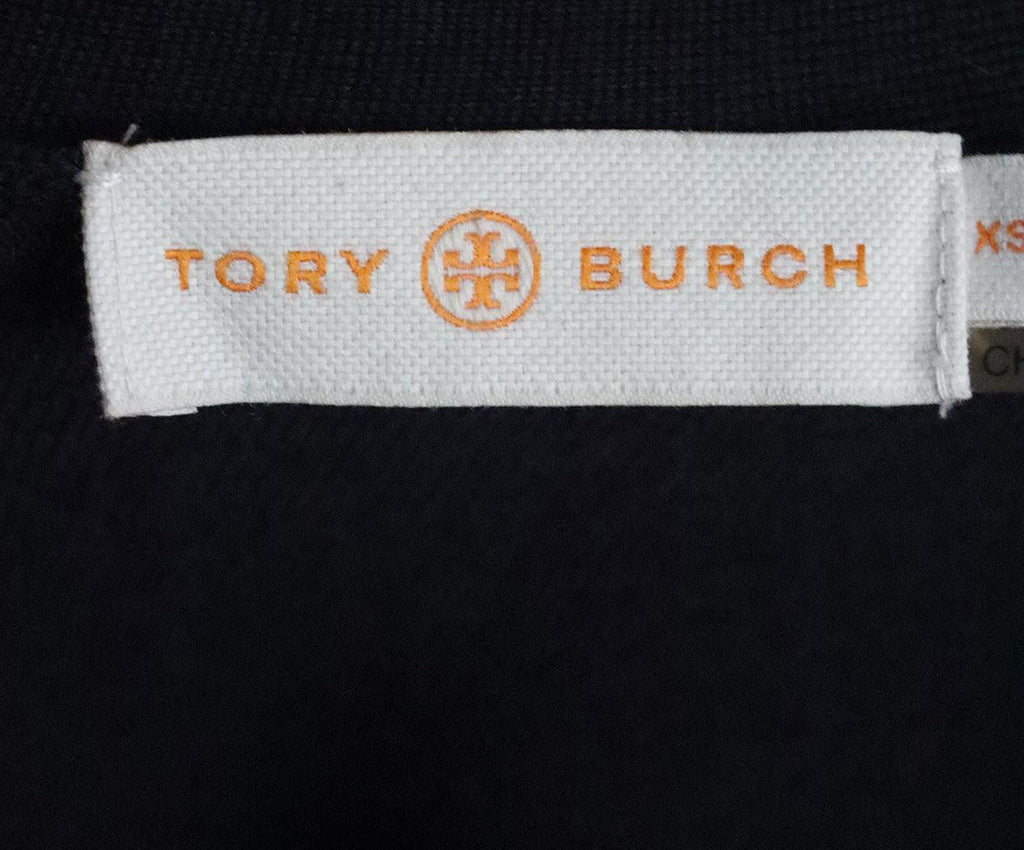 Tory Burch Black Cotton Cardigan sz 4 - Michael's Consignment NYC