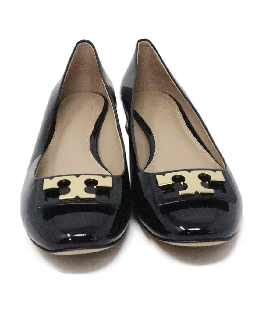 Tory Burch Black Patent Leather Heels sz 8.5 - Michael's Consignment NYC