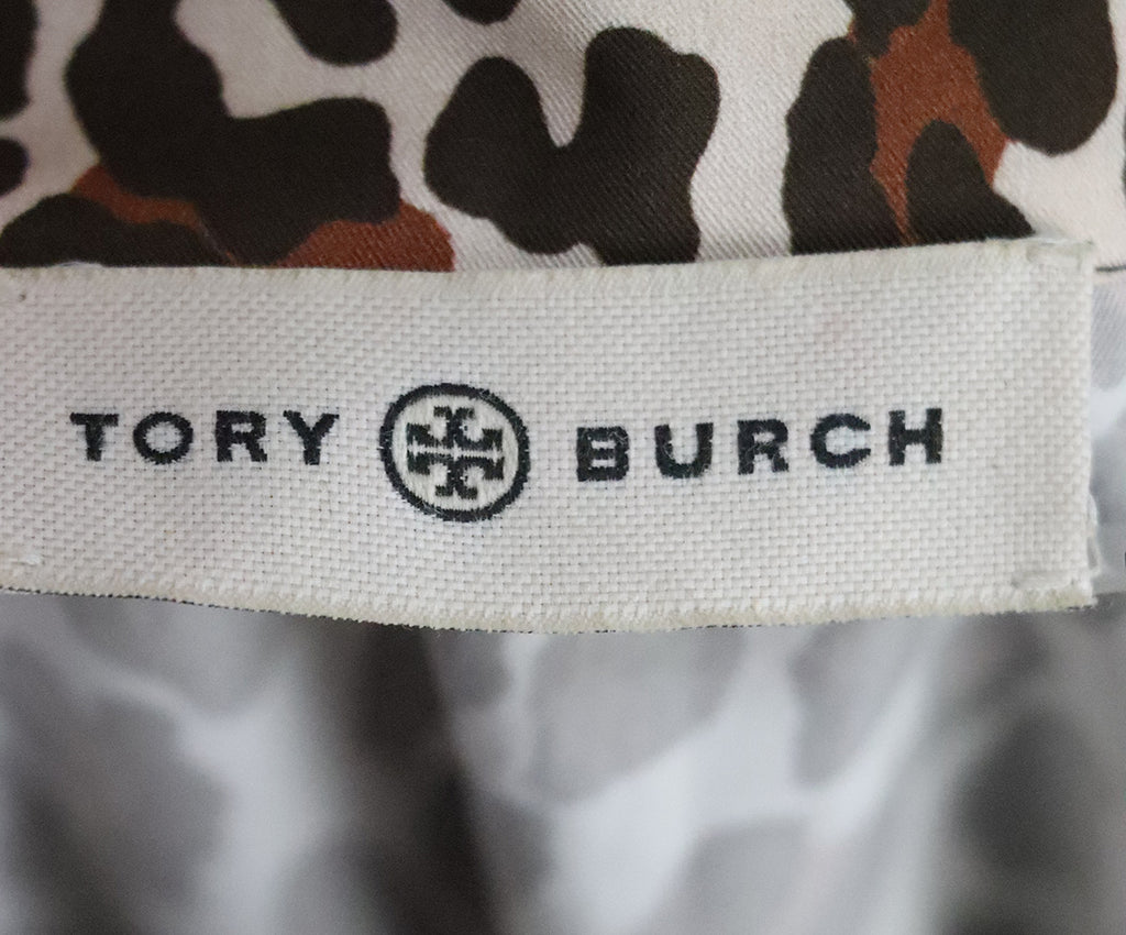Tory Burch Brown Leopard Print Cotton Dress 3