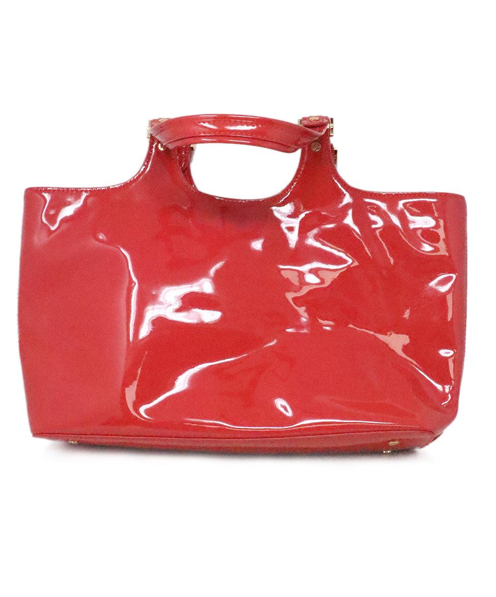 Tory Burch Red Patent Leather Tote Michael s Consignment NYC