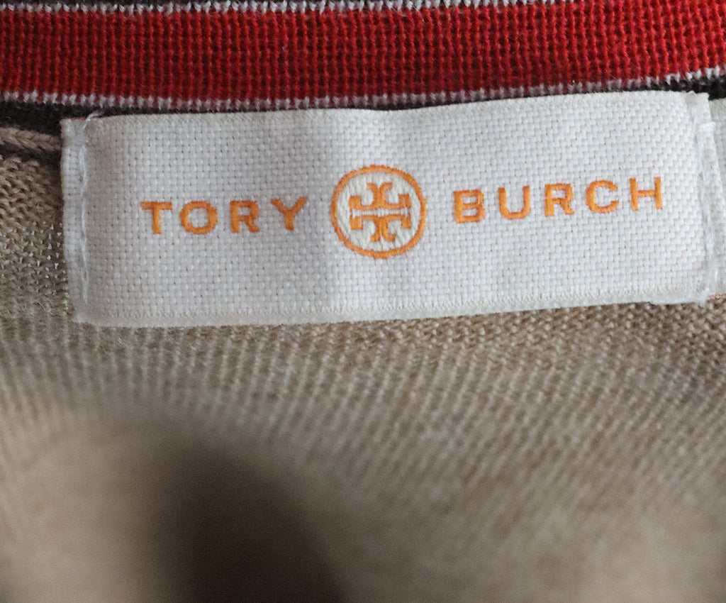 Tory Burch Tan Cardigan 3