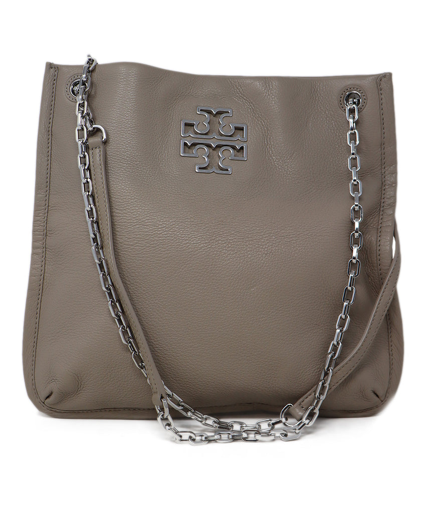 Tory Burch Taupe Leather Crossbody 