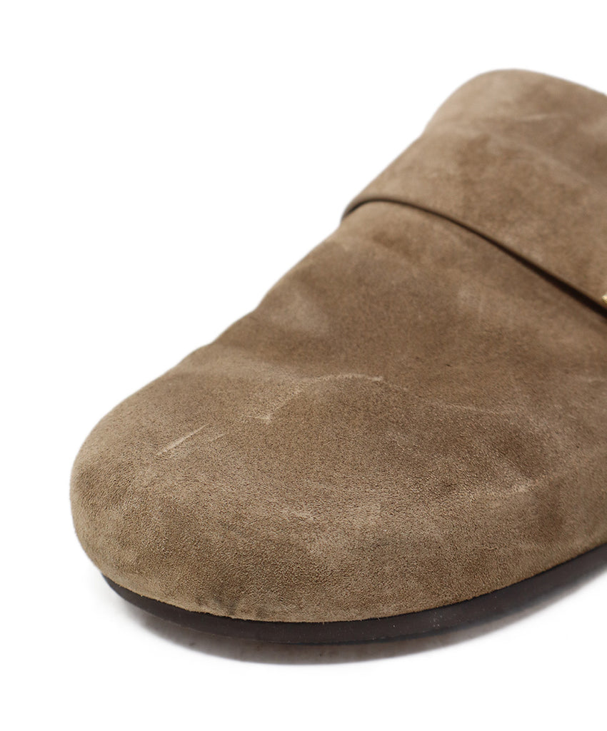 Tory Burch Taupe Suede Clogs 6