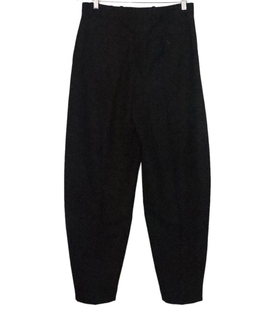 Toteme Black Cotton Pants sz 10 - Michael's Consignment NYC