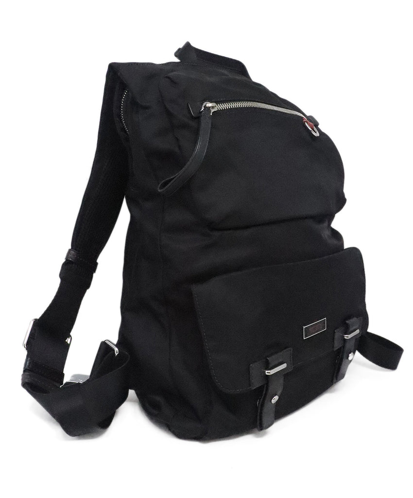 Tumi Black Nylon Backpack 1