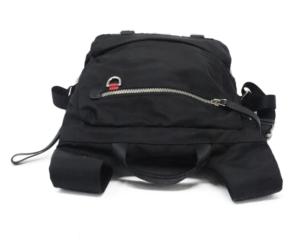 Tumi Black Nylon Backpack 4