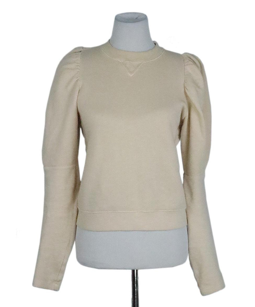 Ulla Johnson Beige Cotton Sweater sz 4 - Michael's Consignment NYC